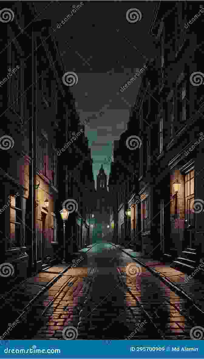 A Dimly Lit, Cobblestone Street Shrouded In霧with A Haunting Atmosphere The Curse Of Canal Street: A Ken Frane Short Story Adventure