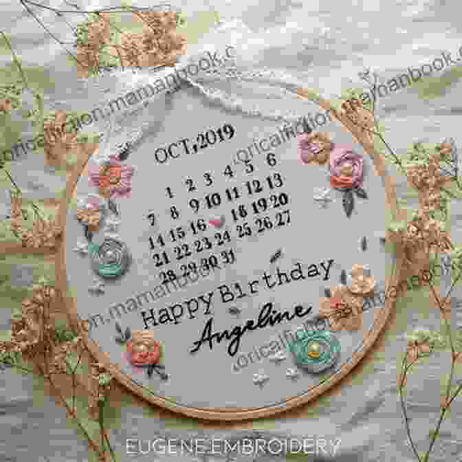 Anastasia Suen's Elegant Embroidery Birthday Gift Ideas Birthday Gifts (Craft It ) Anastasia Suen