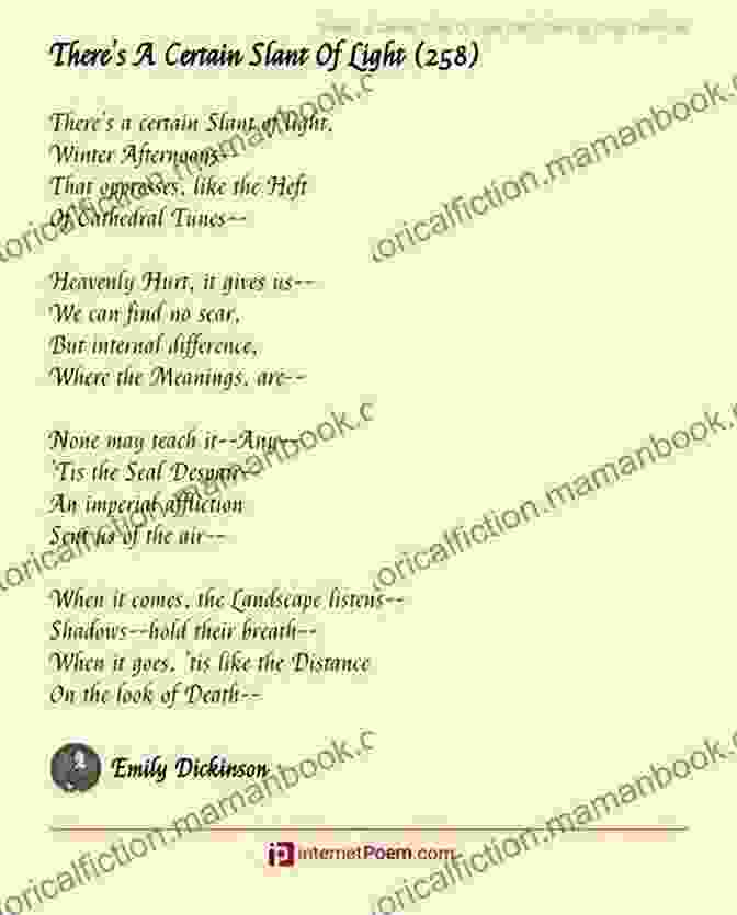 Draft Of Light Poems By Emily Dickinson A Draft Of Light: Poems