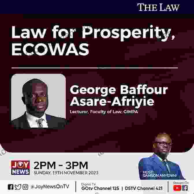 Ecowas Law David Anthony ECOWAS Law David W Anthony