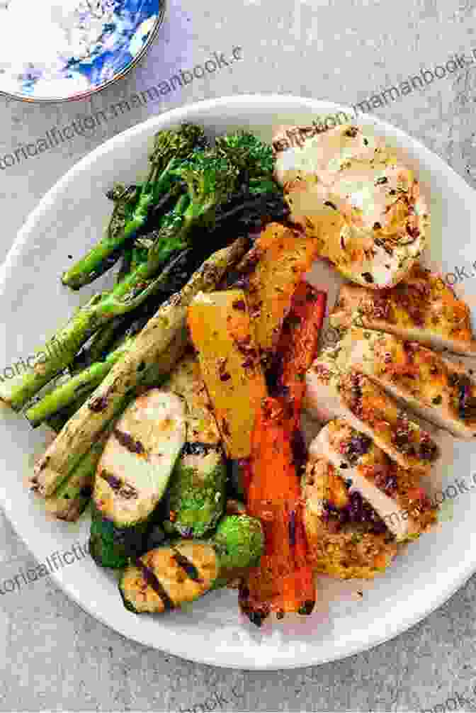 Grilled Chicken And Roasted Vegetables, A Delicious And Healthy Meal The 14 Day New Keto Cleanse: Lose Up To 15 Pounds In 2 Weeks With Delicious Meals And Low Sugar Smoothies
