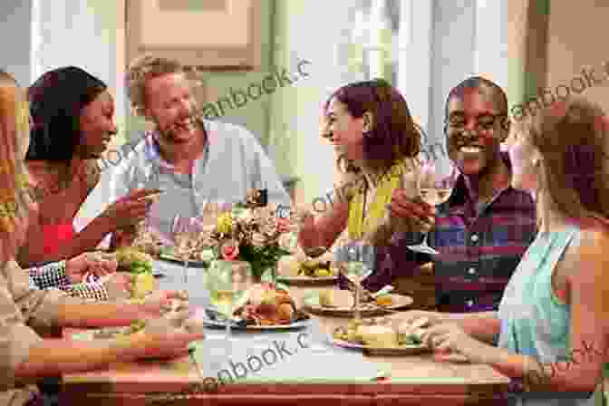 Group Of Friends Gathering Around A Table Hygge: 10 Reasons Why You Need To Adopt The Hygge Lifestyle (Danish Art Of Happiness How To Be Happy Healthy And Positive Living )