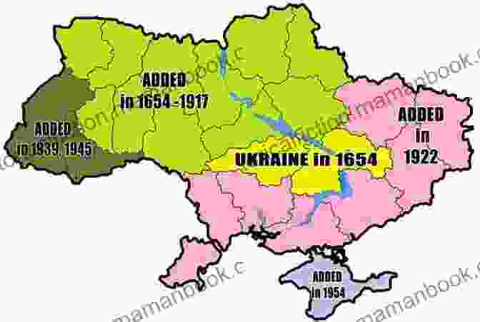 Historical Map Of Ukraine, Showing Its Borders Over Time FREEDOM VS TYRANNY: The BATTLE For UKRAINE