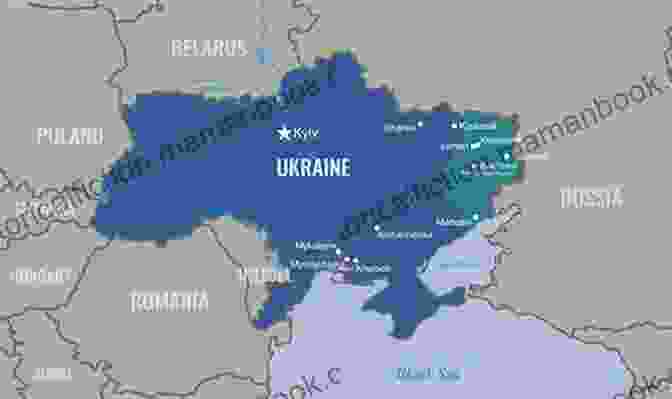 Map Of The World, Showing Ukraine's Strategic Location FREEDOM VS TYRANNY: The BATTLE For UKRAINE