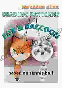 Beading Patterns: How To Make Fox Raccoon Keychains Based On Tennis Ball + Video Tutorial (Beading Patterns For Toys)