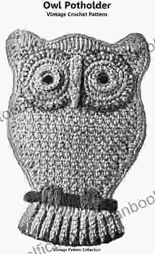 Owl Potholder Vintage Crochet Pattern